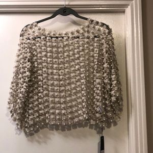 VICI Dolls Pearl embellished top